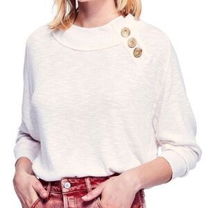 We The Free Womens XS Cream Don't Forget Me Top NEW